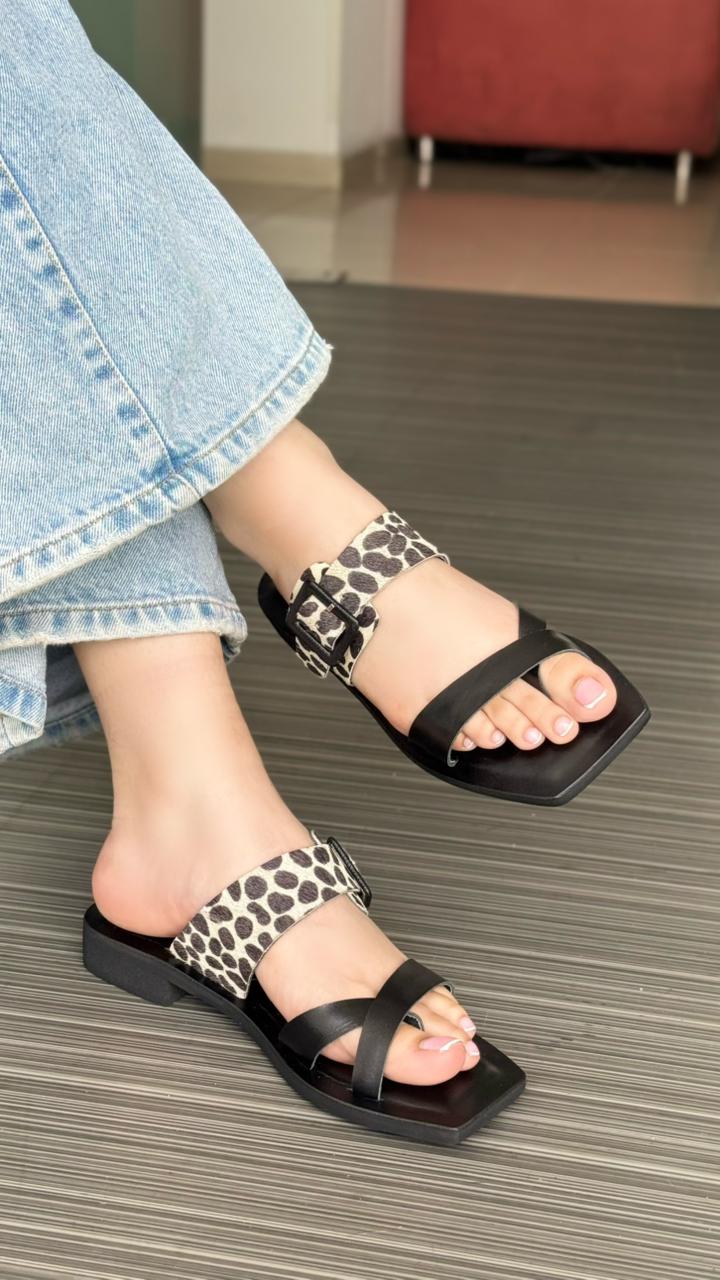 Sandalias en cuero grecia